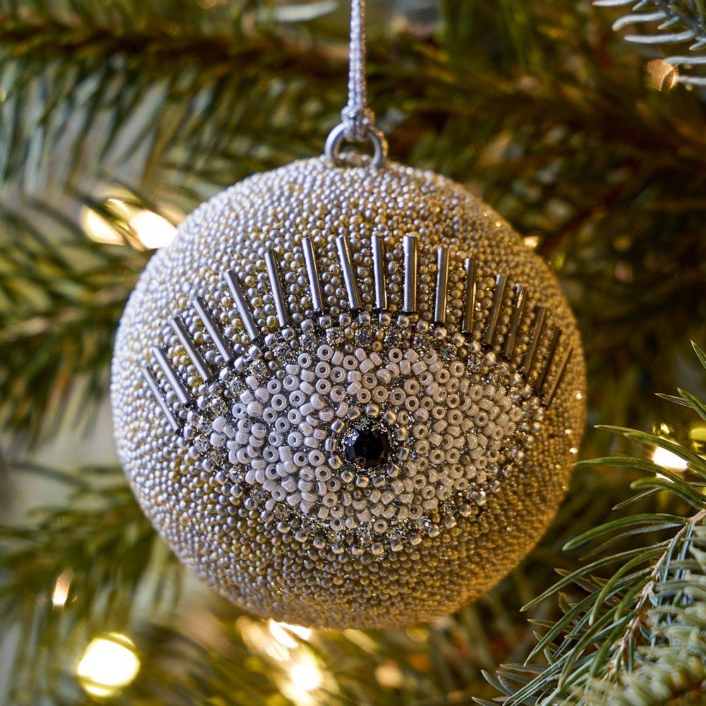 Beaded ball ornaments discount